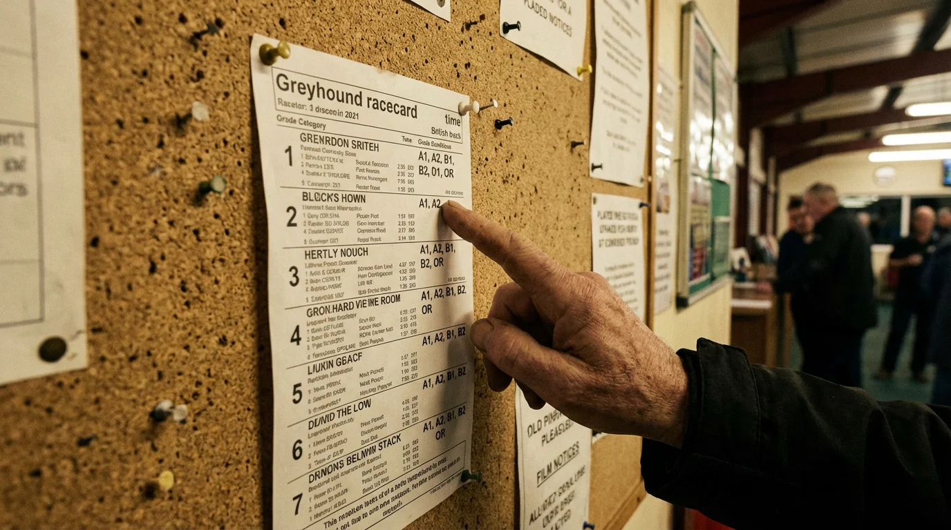 Understanding greyhound racing grades from A1 to D4