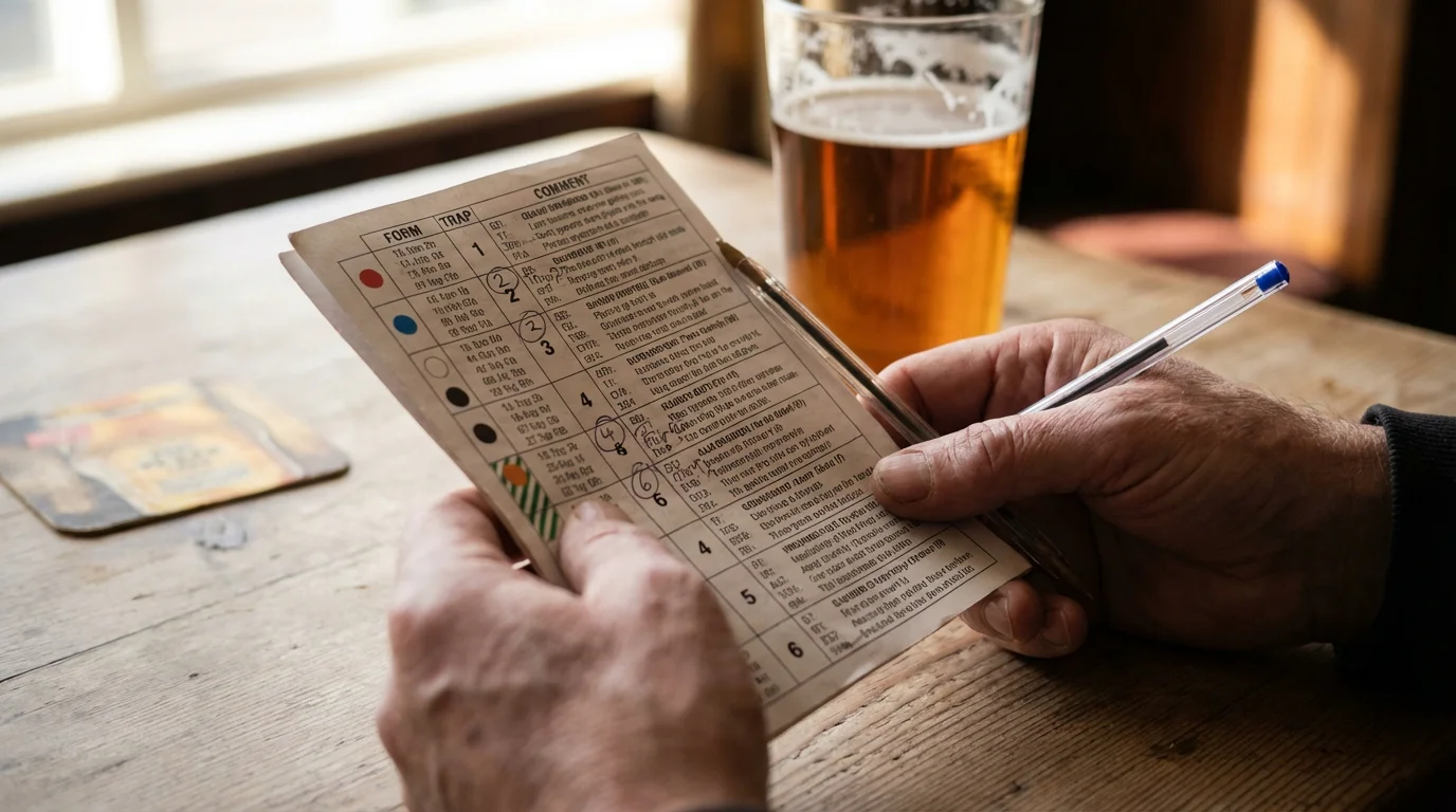 How to read a greyhound racecard form guide